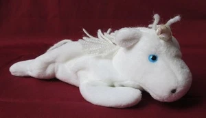 Beanie Baby - Mystic das Einhorn - Wollmähne und Schwanz - Bild 1 von 3