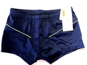 Badehose Schwimmhose Kastenbadehose Blau  Gr. 4 - S  Neu - Bild 1 von 2