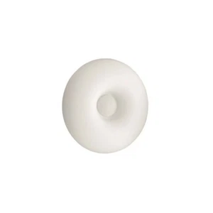 Modern Ceiling Light in Blown White Glass Design - Picture 1 of 1