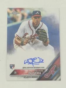 2016 Topps Chrome Hector Olivera Auto RC Rookie #RA-HOL Auto - Picture 1 of 2