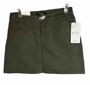 Woman’s American Bazi Skirt Color Olive Size Large Waist 30 Inch L 14 Inches NWT - Picture 1 of 6