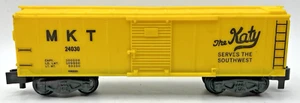 Gilbert American Flyer S Gauge 24030 MKT Boxcar - Yellow Unpainted Plastic - Picture 1 of 10