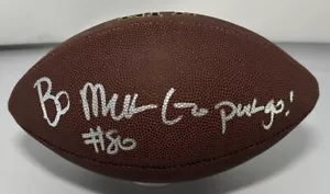 Packers BO MELTON Signed Full Size Wilson Brown Replica Football AUTO - JSA - Picture 1 of 2