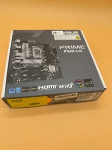 ASUS PRIME B760M-A AX Intel B760 LGA 1700 MicroATX Desktop Motherboard 1240F - Photo 1/12