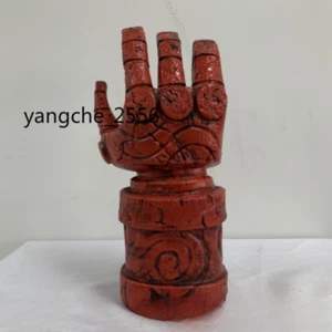 Film Hellboy roter Arm Latexhandschuhe Cosplay Kostüm Halloween Party Cosplay Requisiten - Bild 1 von 5