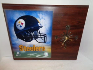 Pittsburgh Steelers Quartz Wall Clock, Runs Great - Picture 1 of 4
