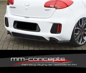 Difusor de copa para KIA Cee'd GT Line Flaps faldón trasero Flaps - Imagen 1 de 2