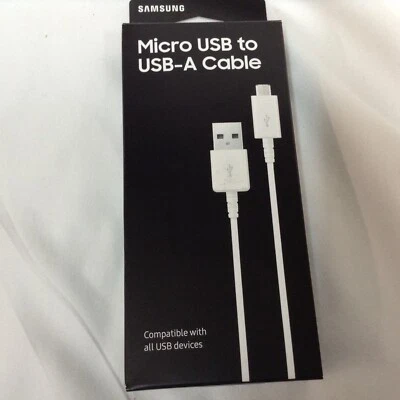 Samsung USB Cable Adapter 6.12X3.12X1 White in color - Image 1 of 4