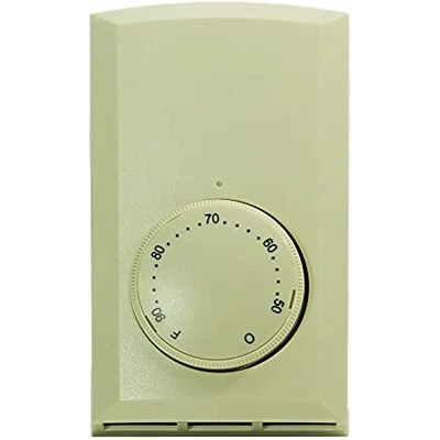 Cadet Double Pole Mechanical Wall Thermostat for Electric Heaters (Model: - Image 1 of 4