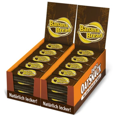 DAVINA (20,97 EUR/kg) Energy OatSnack, natürliche Riegel - 30x70g BANANA BREAD