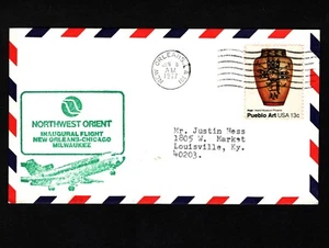 OPC 1977 First Flight Northwest Orient New Orleans 43762    - Bild 1 von 2
