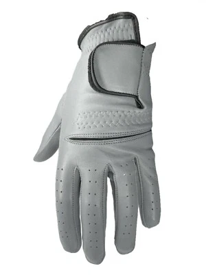 EAGLE EYE ****New**** Mens Grey ALL Leather Cabretta Golf Gloves (Left Hand)