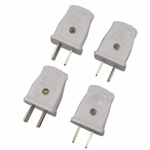 4x Adjustable Type A 2Pin 250V/10A AU/US Plug Power Cord Connector DIY Repair - Picture 1 of 7