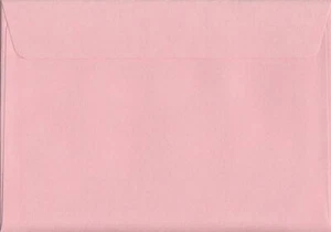 Baby Pink 114mm x 162mm Peel/Seal 120gsm C6 (A6) Coloured Envelopes - Picture 1 of 1