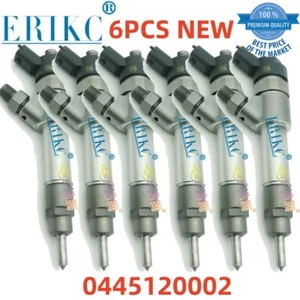 6PCS 0445120002 Injector for IVECO DAILY FIAT Citroen PEUGEOT RENAULT TRUCKS - Foto 1 di 6