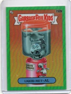 2023 GPK Garbage Pail Kids C6 252b Liquid Met-al 261/299 Green Refractor FS&H - Picture 1 of 2