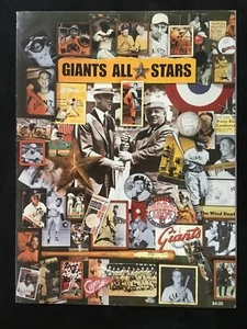 1984 San Francisco Giants Spring Training Program Unscored - Bild 1 von 3