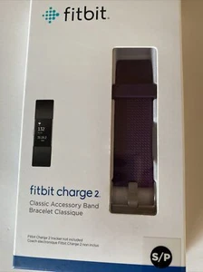 New Fitbit Charge 2 Classic Small Band Purple - Picture 1 of 2