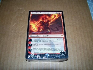 MTG Magic Chandra Pyromaster Planeswalker Sealed Deck Archenemy Nicol Bolas Red - Picture 1 of 3