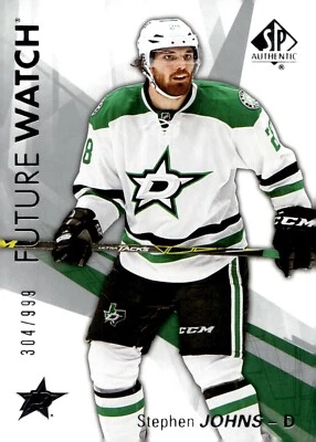 Stephen Johns - 2016-17 SP Authentic Future Watch /999 Rookie Card #174 - Image 1 of 2