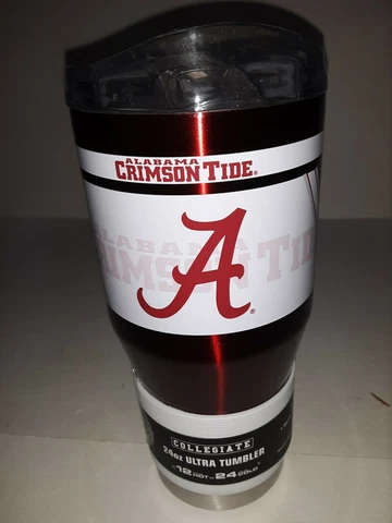 Alabama Crimson Tide NCAA 24 oz Travel Tumbler by Boelter Cover