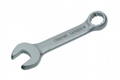 LASER 15mm - High Quality Chrome Vanadium Short Stubby Combination Spanner Wrench LL