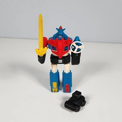 Voltron 1984 Vintage Goma LJN Equipo Montador Figura Vehículo Macao No Completo Foto 1 de 4