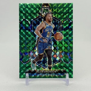 2023-24 Jalen Brunson Green Mosaic Prizm #67, G, Knicks, NBA - Picture 1 of 2