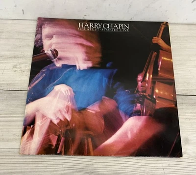 1976 HARRY CHAPIN Greatest Stories Live Double LP Elektra Vinyl - Image 1 of 4