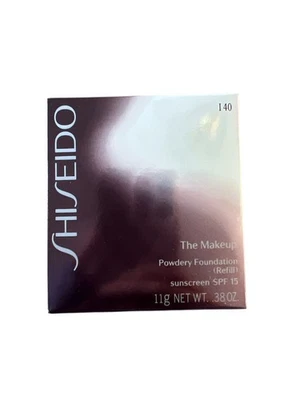 Shiseido The Makeup Powdery Foundation I40 Natural Fair Ivory REFILL 11g (1 New) - Image 1 of 4