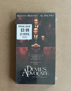 The Devil’s Advocate (1997) VHS Sealed Keanu Reeves Al Pacino - Bild 1 von 6