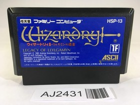 AJ2431 Wizardry II 2 NES Famicom Japan