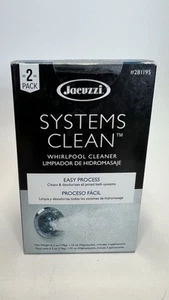 Jacuzzi Systems Clean Whirlpool Jetted Bath Tub Cleaner Brand New 2 Applications - Picture 1 of 6