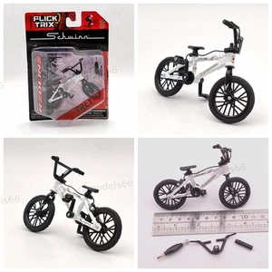 FLICK TRIX Miniatura BMX Dedo Bicicleta Blanca PREMIUM Juguetes Diecast Bicicleta Regalo - Imagen 1 de 6