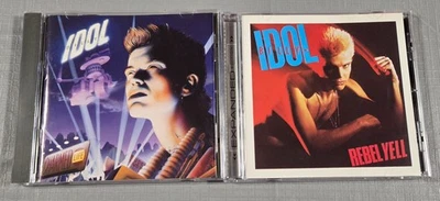 Billy Idol: 2 CD Lot, Rebel Yell Expanded Ed. Bonus Tracks, Charmed Life, B1 Foto 1 de 4