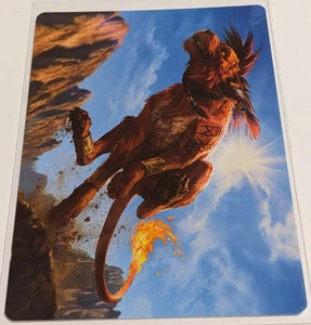 Art Series Red XIII 30/53: Final Fantasy MTG (NM) - Imagen 1 de 2