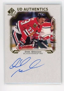 2021-22 SP Authentic UD Authentics Dirk Graham #UDA-DG Auto - Picture 1 of 1