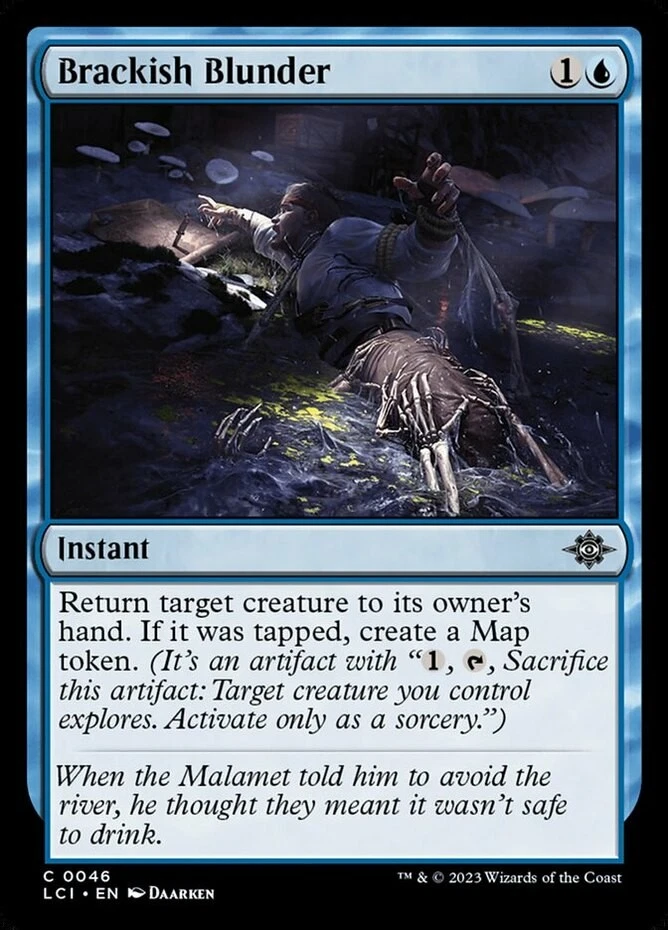 x1 Brackish Blunder - Lost Caverns of Ixalan - NM - MTG - Image 1 of 1