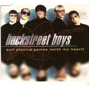 Quit Playing Games (With My Heart), Backstreet Boys, Very Good , audioCD Foto 1 de 1