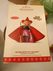 Hallmark Wicked Witch of The East Wizard of Oz Madame Alexander Ornament2017 NIB - Picture 1 of 7