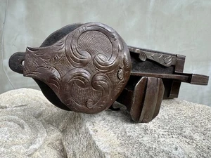 Antikes Türschloss aus Eisen 19. Jahrhundert mit Schlüssel handgeschmiedet Schmiedeeisen - Bild 1 von 10