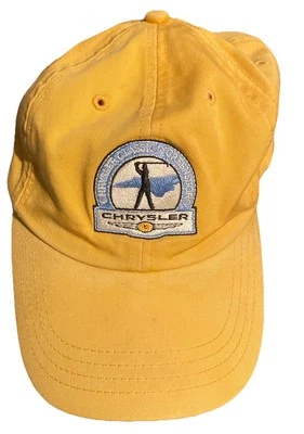 Gorra de golf ajustable amarilla Chrysler Classic Of Greensboro Foto 1 de 4