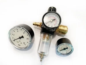 Druckminderer Manometer Druckluft Konvolut NW 7,2 - Bild 1 von 1
