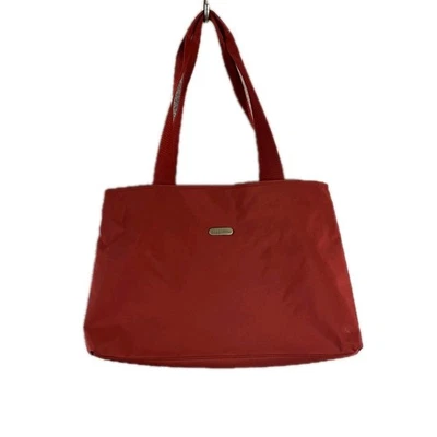 Baggallini Tote Womens Large Salmon Ext Gold Int Pockets Travel Diaper Work Bag - Image 1 of 4