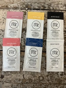 6 x Chalk Couture Chalkology Paste Pakete 0,19oz 5,62ml - Bild 1 von 2