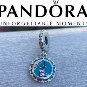Pandora United Arab Emirates Dubai Exclusive Jumeirah Burj Al Arab Dangle Charm - Picture 1 of 7