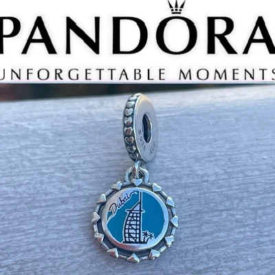 Pandora United Arab Emirates Dubai Exclusive Jumeirah Burj Al Arab Dangle Charm - Image 1 of 4