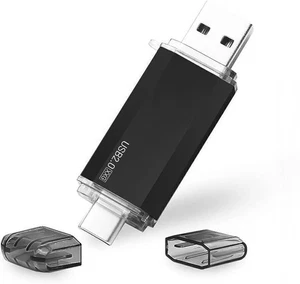 Unidad Flash USB 3.0 USB/Tipo-C 64GB 128GB Lote Para Teléfono Android EE. UU. - Imagen 1 de 8