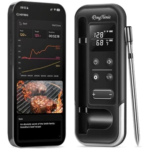 Smart Bluetooth Wireless Meat Thermometer, 800FT Digital Food Thermometer for... - Picture 1 of 8