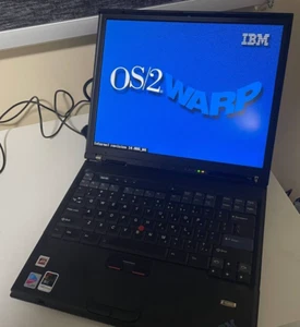 IBM Thinkpad T43 - ATI 64MB GPU - 2GB RAM - 120GB HDD - Ultrabay DVD Drive - Picture 1 of 8